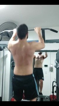 You Suck My Dick After Doing Pull-ups on the Rack?