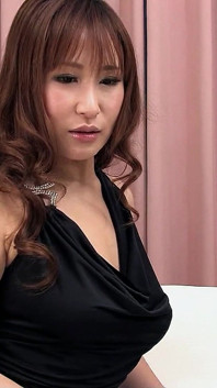 Uncensored JAV Casting Suck with Japanese Big Natural Saggy Tits Girl in Fishnet Body
