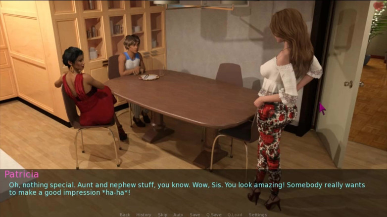 Visual Novels: Жена и мачеха, часть 18
