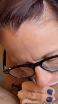 Autumn Apartment Blowjob