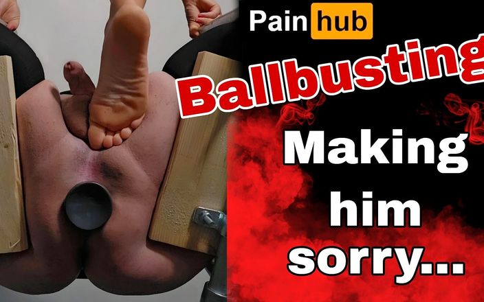 Training Zero: Ballbusting macht ihn leid, domina