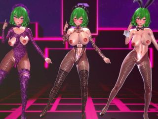 Mmd anime girls: Mmd R-18 anime meisjes sexy dansclip 127