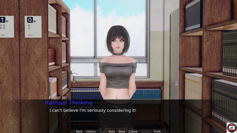 Joystick Cinema: Sexo en público - mamada de chica gótica