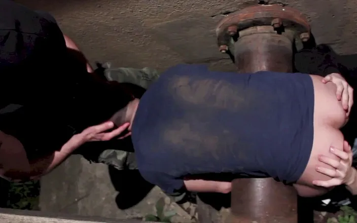 Ridley Dovarez | Gaysight: Fucked by two masked machos behind a disused factory