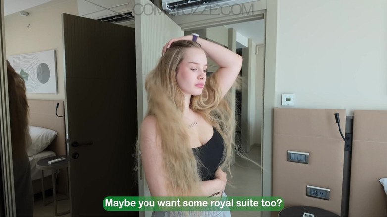 Comatozze: Sharing a Hotel Room with My Stepsister...