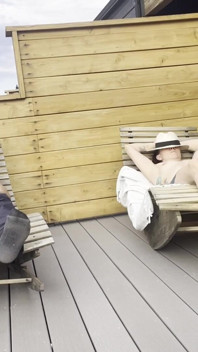 Dickflash Roof Adventure: Part 2 a Little Redhead Slut Gives Me Fast Cumshot on Her and While Her Boyfriend Waits