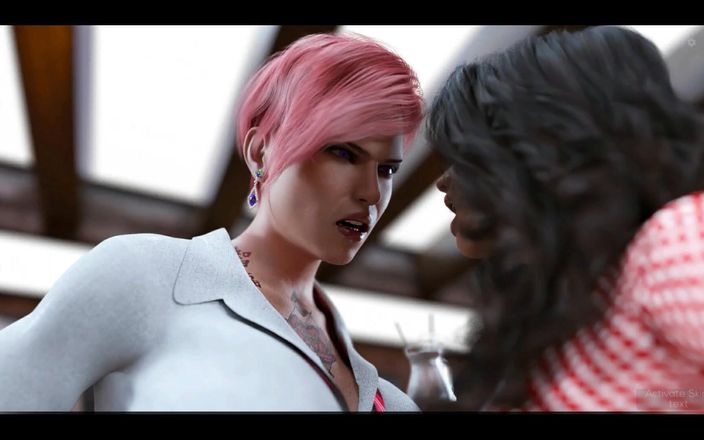 Miss Kitty 2K: Flirty f - 第20部分 - 捆绑SM女孩和vanilla girl