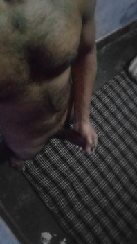 Standing and Stroking My Dick in Nurse's Room