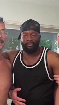 Big White Cock Fucks and Breeds Hot Italian Stud