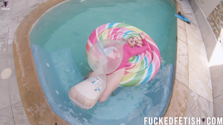 Fucked fetish: HD b2p 24 centimeter transparante ballonnen zwembad opblaasbare leuke dag