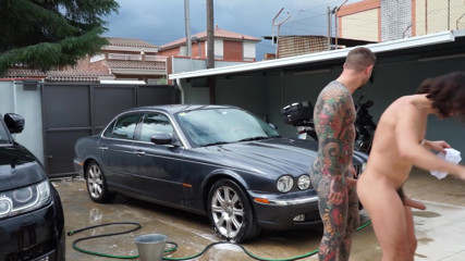 Bel Gris and Juan Lucho's Gay Car Wash