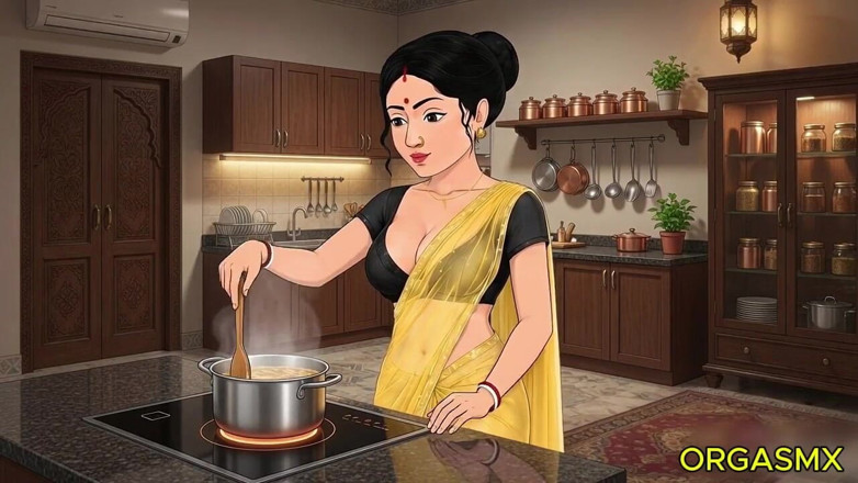 KAMINI BHABI STORY: Indiancă desi fierbinte baie întâlnire pasională cu soția senzuală din sat