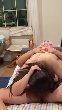 My Chinese Slut Wife Rides My Dick Till I Cum Inside Her Pussy