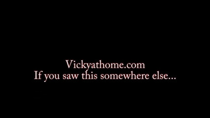 Vicky Vette: MILF VIcky Vette jerks off a big cock