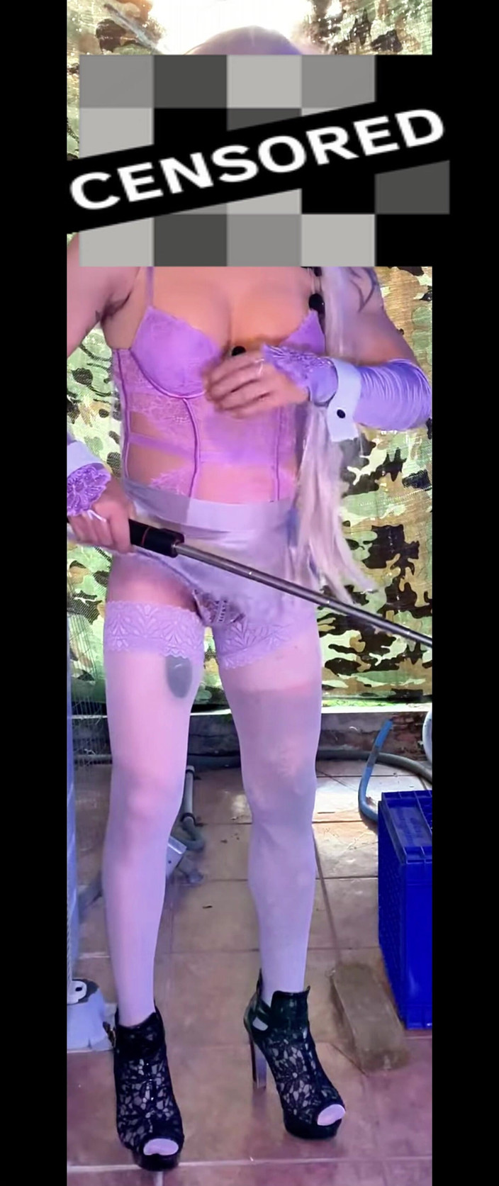 Benito414: TS 人妖美丽的屁股在性感丝袜