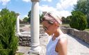 Immoral Family: Busty blonde step mom goes to the roman ruins with...