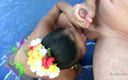 Thai Girls Wild: Cel mai drăguț sex cu fată thailandeză lângă piscină