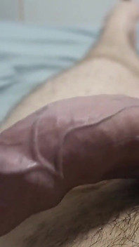 No Hands Is so Much Fun! Made My Uncut Cock Sooo Hard