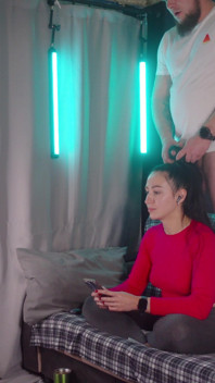 26 Minutes of Passive Hairjob Backstage