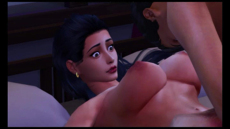 MayaEroticStory: ステップおばさんが私のコックを愛する 3D ビデオ