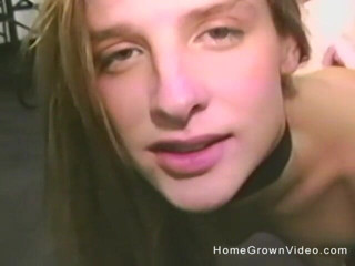 Homegrown Vintage: Petite brunette gets banged in several positions