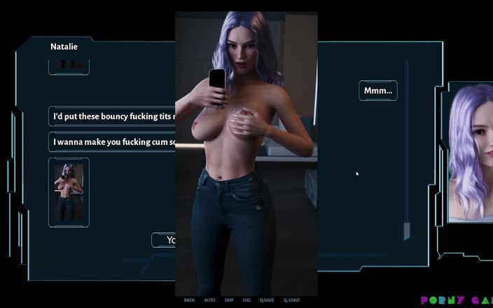 Porny Games: 1 हजार द्वारा साइबर चुदाई प्रलोभन - गोदाम पर सेक्स करना (6)