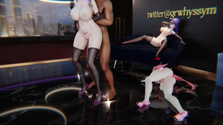 MikuMotion: Chocoladecrème orgasme gangbang erotische tatoeages