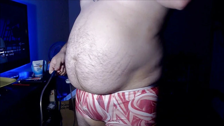 Akevantelico91: Belly inflation candy canes