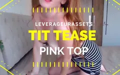 Redhead Petite Tit Tease Pink Top - 83
