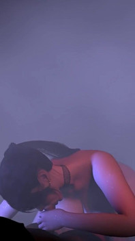 Beauty Bigtits dalam Awan - Animasi 3D