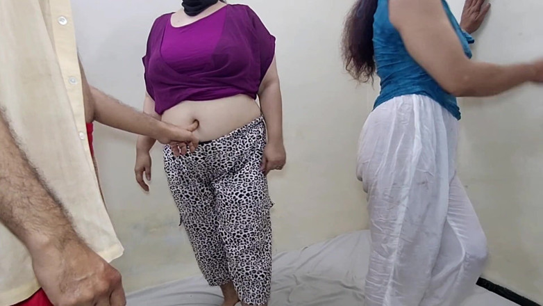 Netu: Unique Threesome Anal Fucking of Mother-in-law (saas) and Wife, Indian Rough...