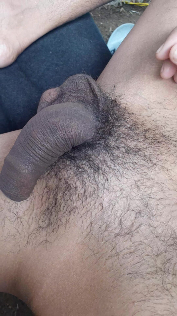 Che: Polla negra suave de cerca