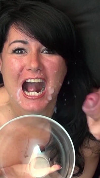 Facial Cum Gangbang! My Most Extreme Facial Cumshots! Liters of Cum!