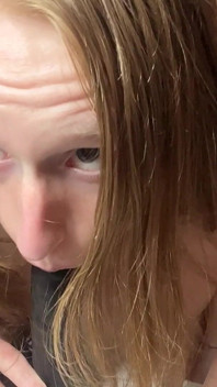 Blowjob on Big Black Dildo and Balls Sucking