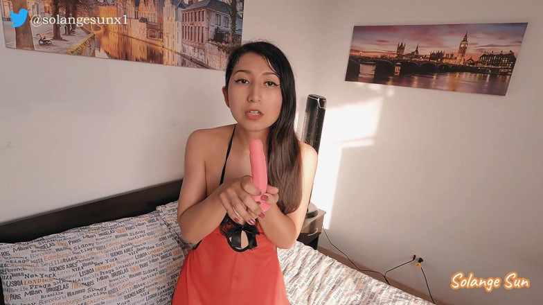 Solange Sun: 내가 너의 음란한 이복 여동생을 플레이하고 나를 따먹고 나에게 모든 정액을 주면 어떻게 생각하시나요? 18세 이상 자지로 떡치