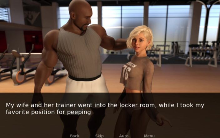 Q Boy: My Hot Wife's All Bold Scene in Gym