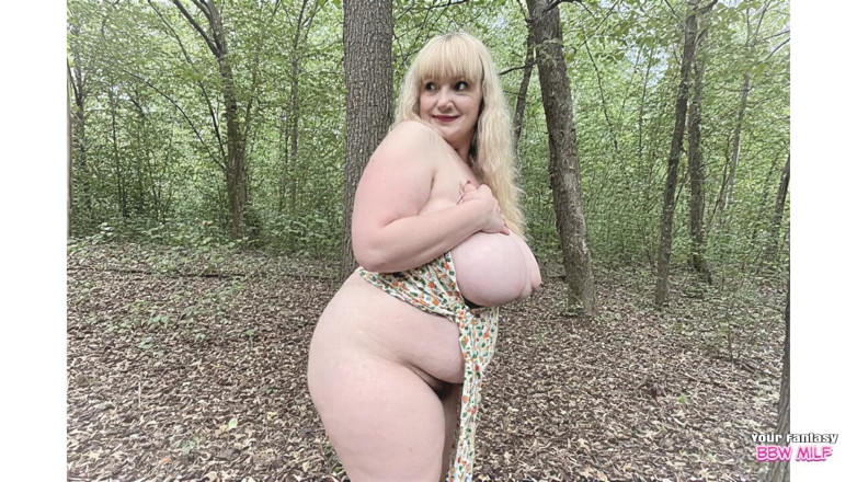 BBW_Wife: Peitos na natureza - sedutora gordinha milf godess ostenta suas belas...