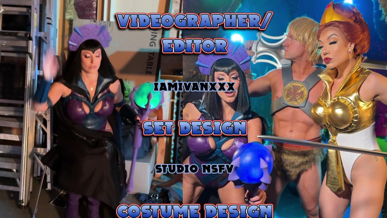 Little Puck: He-man Cosplay Ft Angela White
