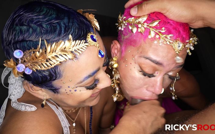 Ricky's Room: Las diosas Rickysroom mantienen la corte con Jasamine y Ms...