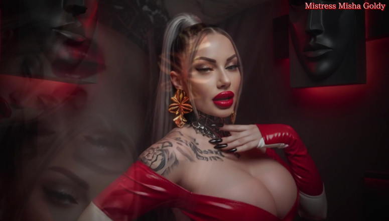 Goddess Misha Goldy: Zamiluj se do mě odporně a zničil ti ubohý život