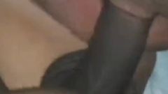Taking That Big Black Cock Hard and Deep