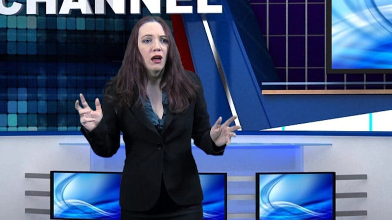 Evangelines Fetish: Evangeline w newsroomie