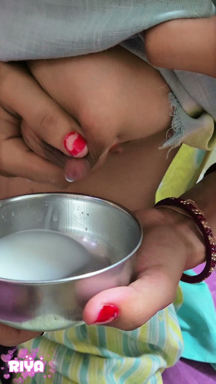 LOVE 4 FUK: Tea From Her Boobs Milk _ Teen Riya Made Special Tea...