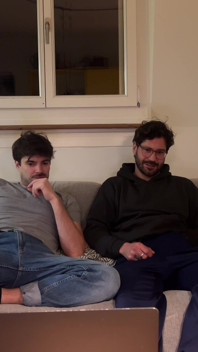 Straight Friend Helps Gay Bro Jerking off
