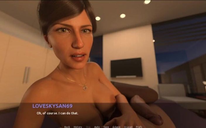 LoveSkySan69Real: La visita v0.11 parte 15 la matrigna ama lavorare con me...