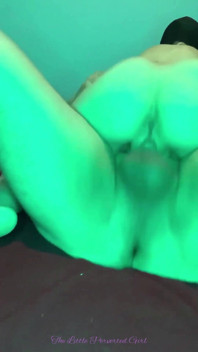 Little Slut Gets Her Pussy Fucked Hard in Missionary