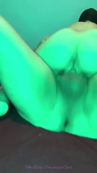 Little Slut Gets Her Pussy Fucked Hard in Missionary