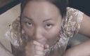 Pros in POV: Azjatycka dziwka uwielbia ciepłą spermę na twarzy