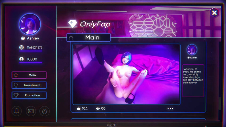 LewdArcade: Onlyfap Simulator 3 порно игра [полная игра] секс-игра, обнаженная игра