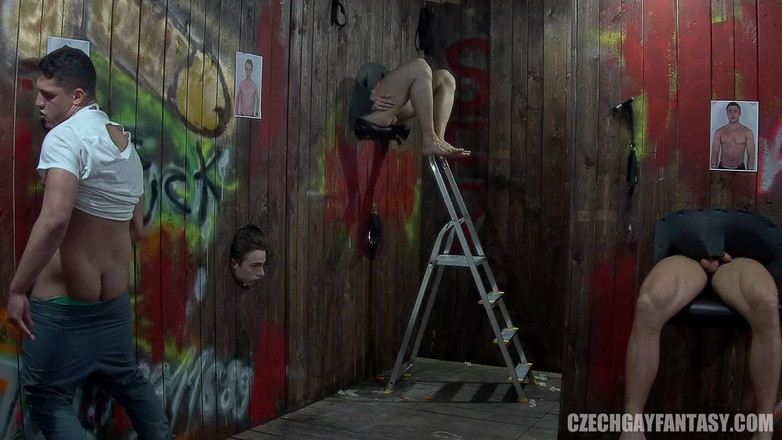 Czech Gay Fantasy: Czech Gay Fantasy 5 - Part 10 Machine Madness - Tight Holes Meet Hard...